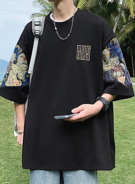 2024 HW23675改短 外景大码菠萝格短袖T恤M-5X HT24205-特P20