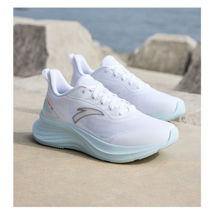 25年夏款安踏跑鞋女鞋网面透气运动鞋轻便耐磨运动鞋子122525523