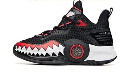 2020秋冬新款安踏儿童篮球鞋旋风侠5风火轮男童鞋大童312041117