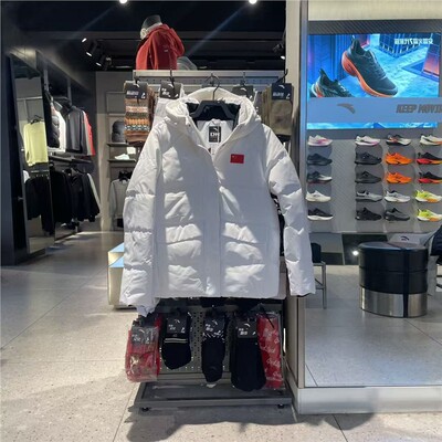 安踏队运动羽绒服女2025冬