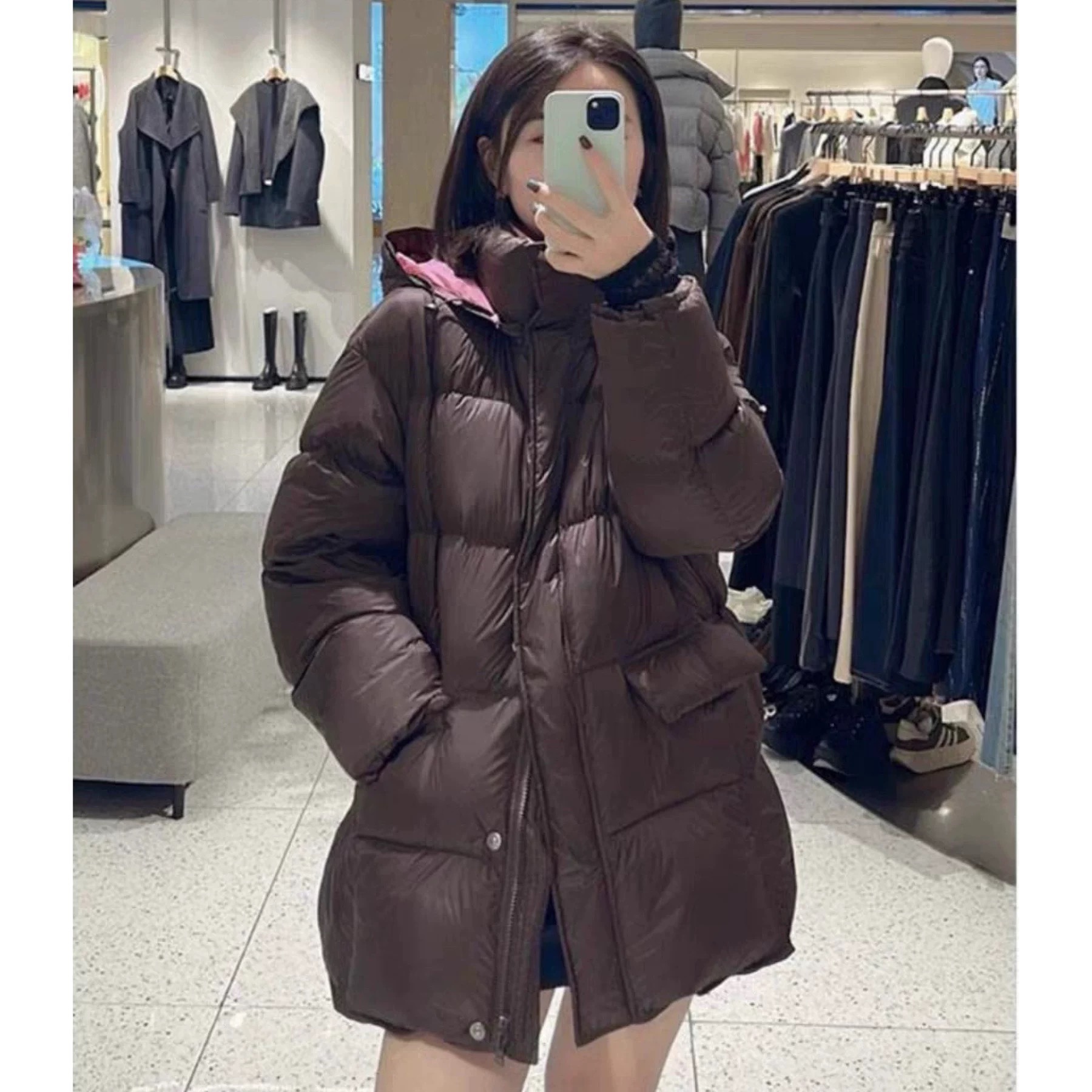 鸭绒羽绒服 时尚新款立领可拆卸连帽休闲保暖百搭 面包服外套0.81