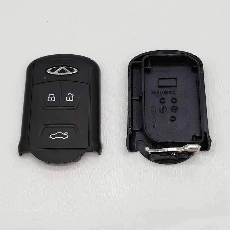 适用于奇瑞汽车艾瑞泽5 7瑞虎5X/7X遥控器智能卡钥匙外壳一键启动
