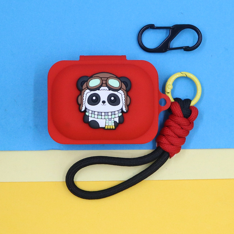 适用NOTHING Ear(a)蓝牙耳机保护套潮酷个性萌可爱动漫卡通滑雪眼镜帽熊猫手绳挂饰防摔连体硅胶软壳