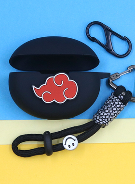 适用OPPO Enco air2/3/4pro蓝牙耳机保护套air2i/3i/4i/R3pro潮酷个性潮图伞绳手饰防摔连体硅胶软壳