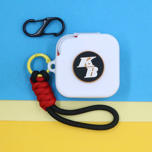 适用CMF by NOTHING Buds pro2蓝牙耳机保护套Buds2 Plus潮酷个性潮标勇士科比红唱片英文字手绳挂饰硅胶软壳