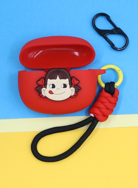 适用声阔AeroClip开放耳夹式蓝牙耳机保护套潮酷动漫萌卡通米奇单眼怪龙猫小丸子KT蓝猫手绳挂饰硅胶软壳