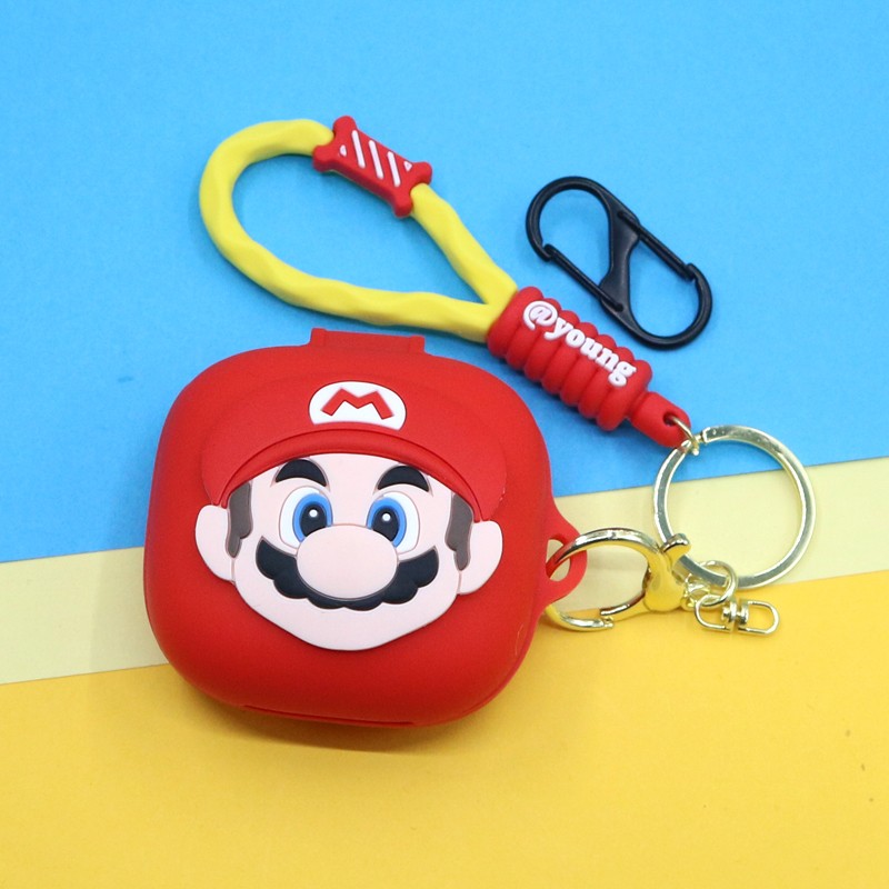 适用韶音OPENFIT 2+ T920/T921开放式蓝牙耳机保护套AIR潮酷可爱动漫库洛米达菲熊煤炭撞色硅胶手绳挂饰软壳