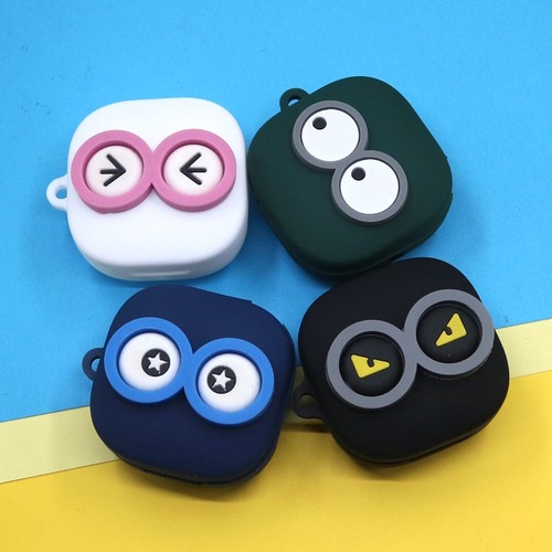 适用QCY T13蓝牙耳机保护套MeloBuds ANC潮酷个性创意可爱大萌眼13X充电盒防摔硅胶软壳