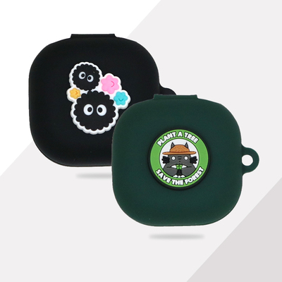 适用索尼LinkBuds Fit Open蓝牙耳机保护套WF-LS910N潮酷可爱萌卡通龙猫煤炭屎鬼精灵充电盒硅胶软壳