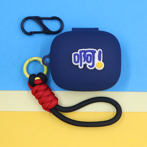 适用QCY MeloBuds N30/AilyBuds E20/E10蓝牙耳机保护套T13 X ANC潮酷个性萌可爱小清新文字手绳挂饰硅胶软壳