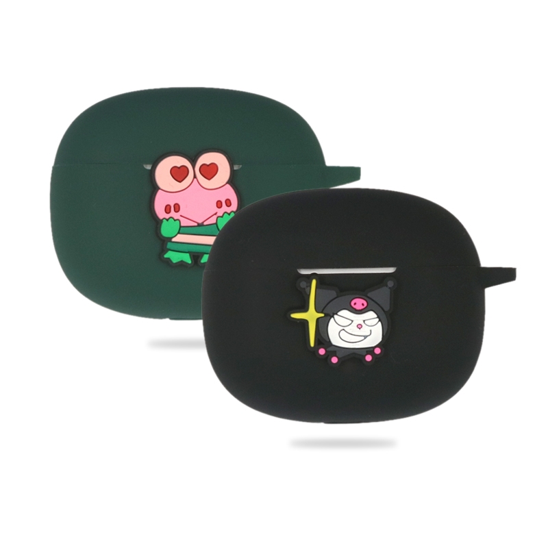 适用VIVO 4/2E/3e/3i/a3蓝牙耳机保护套iQOO TWS2/1E/1i潮酷动漫可爱卡通库洛米3pro防摔硅胶软壳