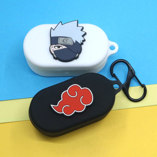 适用一加oneplus Buds V蓝牙耳机保护套Ace个性潮酷动漫卡通火影忍者卡卡西防摔OPPO Enco Buds2Pro硅胶软壳
