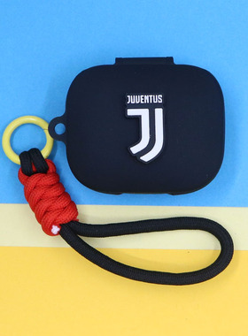 适用Redmi 红米Buds 6S蓝牙耳机保护套6PLAY活力版SE潮酷足球队皇马AC国际米兰切尔西手绳挂饰Buds5硅胶软壳