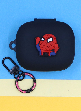 适用红米Redmi Buds 6活力版/7S蓝牙耳机保护套SE/6PLAY/Buds5可爱萌卡通鸣人路飞钢铁侠甜甜圈挂饰硅胶软壳