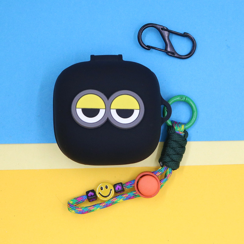 适用HUAWEI/华为 FreeArc开放式蓝牙耳机保护套潮酷小清新可爱简约萌卡通大眼睛爱心手绳挂饰连体硅胶软壳