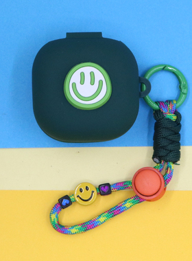 适用JBL WAVE FLEX 2 T280 TWS X2/X3蓝牙耳机保护套COMPACT小精灵可爱开心阳光笑脸爱心手绳挂饰硅胶软壳