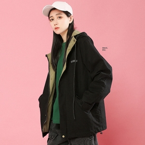 宽松中性bf工装外套