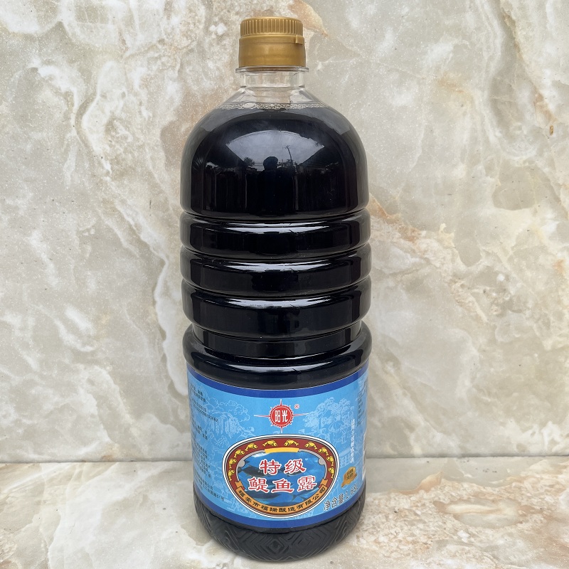 福建特产阳光特级鳀鱼露天然晒干调料调味品俗称虾油1.68L升包邮