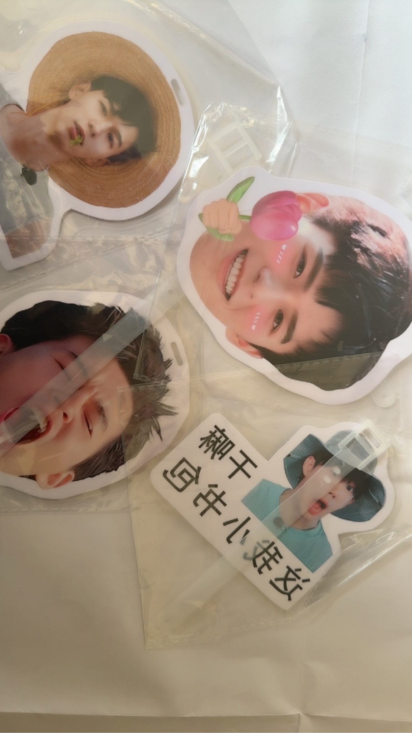 十个勤天大头贴挂件禾伙人物料生日礼物后陡门58号夜光行李牌挂件