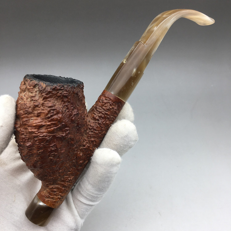 小猪烟斗 二手石楠木 意大利Caminetto 限量版 129/250 收藏精品