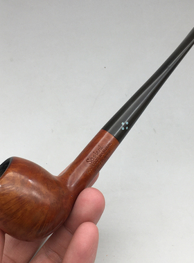 小猪烟斗 二手石楠木英国Sasieni four dot Natural Worgester