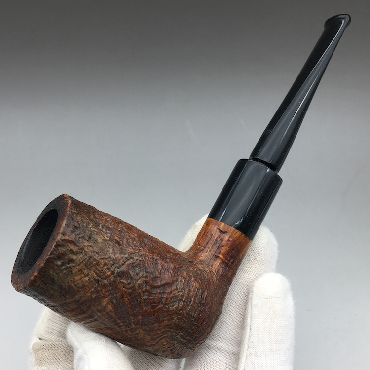 小猪烟斗 二手石楠木 意大利Caminetto三签名 Sable Dor 咬痕特价