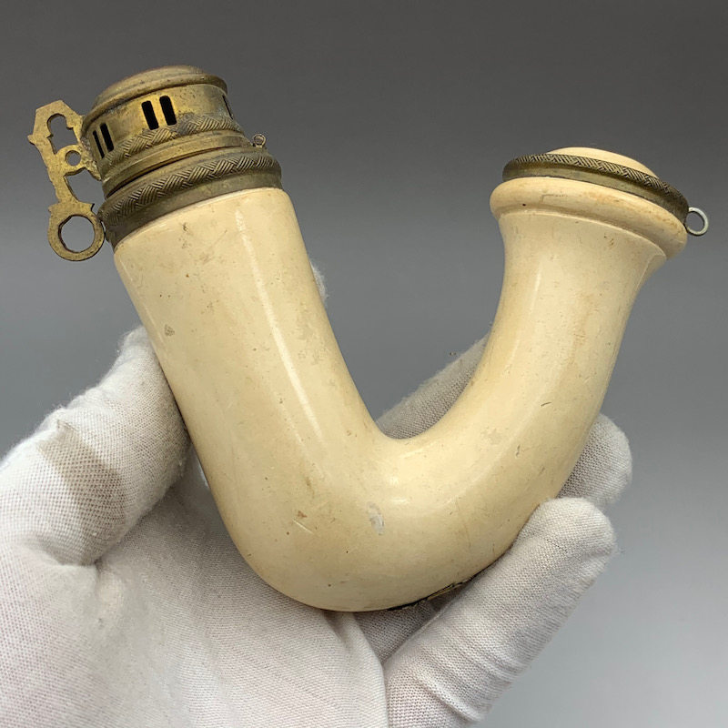 小猪烟斗 二手海泡石 奥地利百年老斗 巨大原石 收藏品 温润轻盈