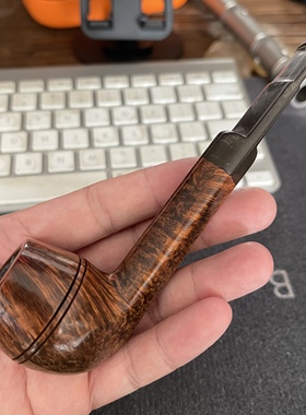 小猪烟斗二手石楠木英国Charatan老查Distinction斗牛70年代特价