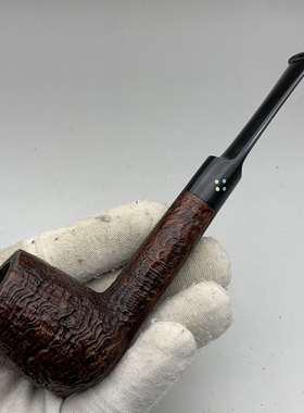 小猪烟斗 二手石楠木英国Sasieni four dot ruff-root Pembroke s