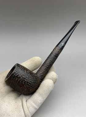 小猪烟斗 二手石楠木英国Sasieni four dot rustic Liverpool特价