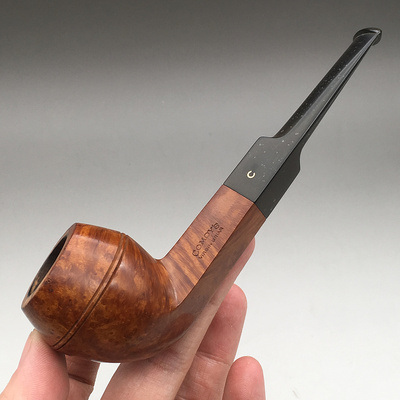 小猪烟斗 二手石楠木 英国Comoy Virgin Briar 三十年代 斗牛犬 4
