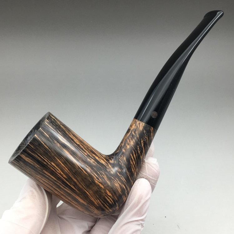小猪烟斗 全新石楠木 意大利Moretti莫雷蒂 黑光染色 4b1 2017 25