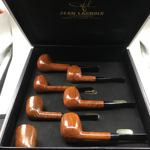 7天套装 小猪烟斗 Lacroix遗作 法国已故斗师Jean 典藏 二手石楠木