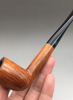 小猪烟斗 二手石楠木 英国Sasieni 八点二战前花体鱼尾直纹都柏林