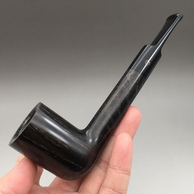 小猪烟斗 全新石楠木 意大利Moretti莫雷蒂 黑光染色 3b2 2018 25
