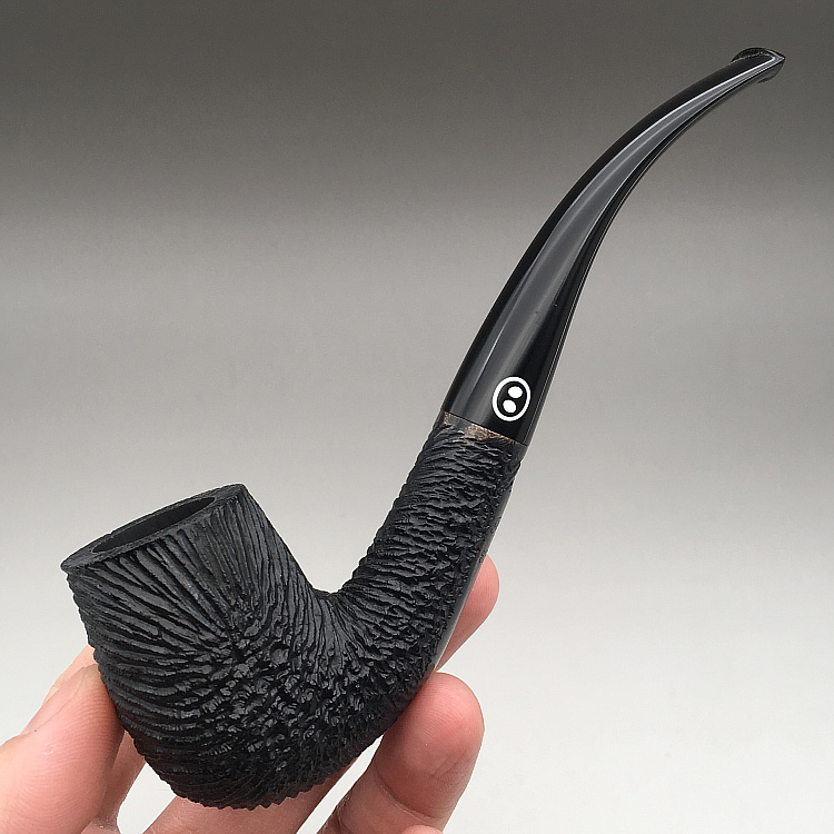 小猪烟斗 中国Piggypipe品牌 传统经典系列 标准弯斗Bent 叼斗