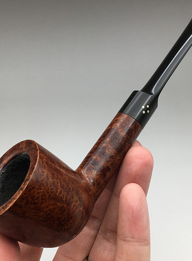 小猪烟斗二手石楠木英国Sasieni four dot Walnut Lombard S 1946