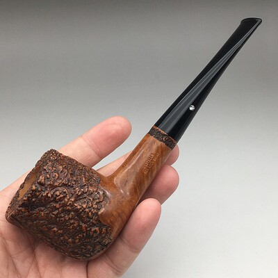 小猪烟斗全新石楠木意大利Castello Sea Rock 钻标 kkk 80年代 35