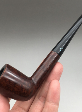 小猪烟斗 二手石楠木 英国Sasieni 八点 二战前花体鱼尾 都柏林