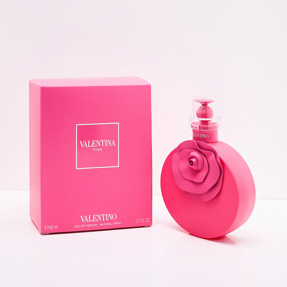 Valentino华伦天奴Valentina Pink粉红雕塑花朵女士香水