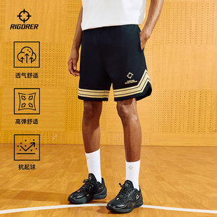 准者篮球短裤四分裤2026年夏季新款男宽松薄款美式裤子透气运动裤