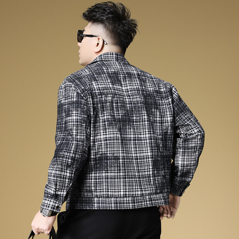 2025春季新款男青年潮流时尚翻领休闲夹克外套D228-2510-P155,男装夹克,电商D228（原B310）
