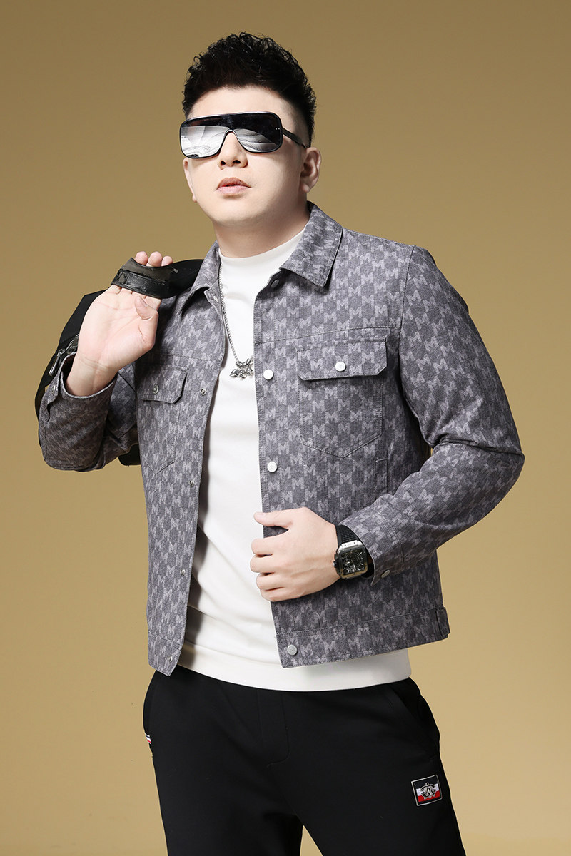 2025春季男新款时尚潮牌休闲夹克翻领外套DS-D228-2505-P165,男装夹克,电商D228（原B310）