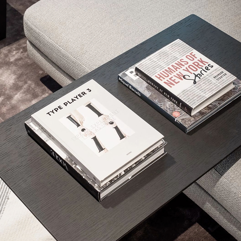 简约样板房真书画册展厅艺术