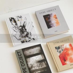 现代字体设计平面艺术画册样板间书房酒店会所展示柜装 饰真书摆件