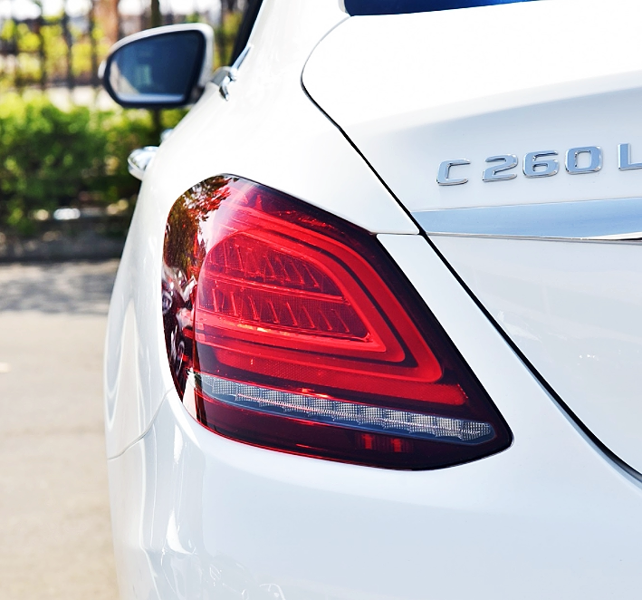 19-21 메르세데스-벤츠 C180L C200L C260L C63 후면 미등 후면 전등갓 LED 램프 어셈블리