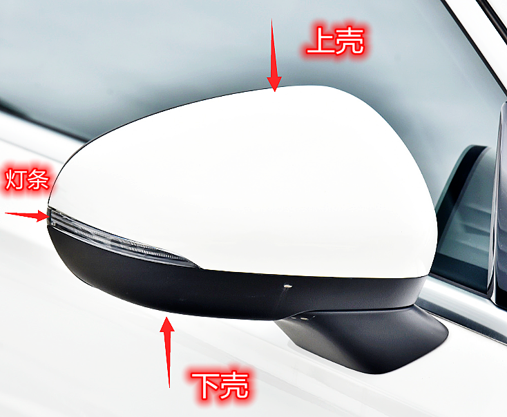 奔驰A180L A200 A220L A35L 倒车镜总成 后视镜 反光镜 外壳 镜片