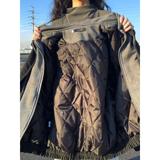 美式解构假两件加棉夹克外套男秋冬季连帽棉衣J98-P95-加棉P105，男装夹克，星座918-1