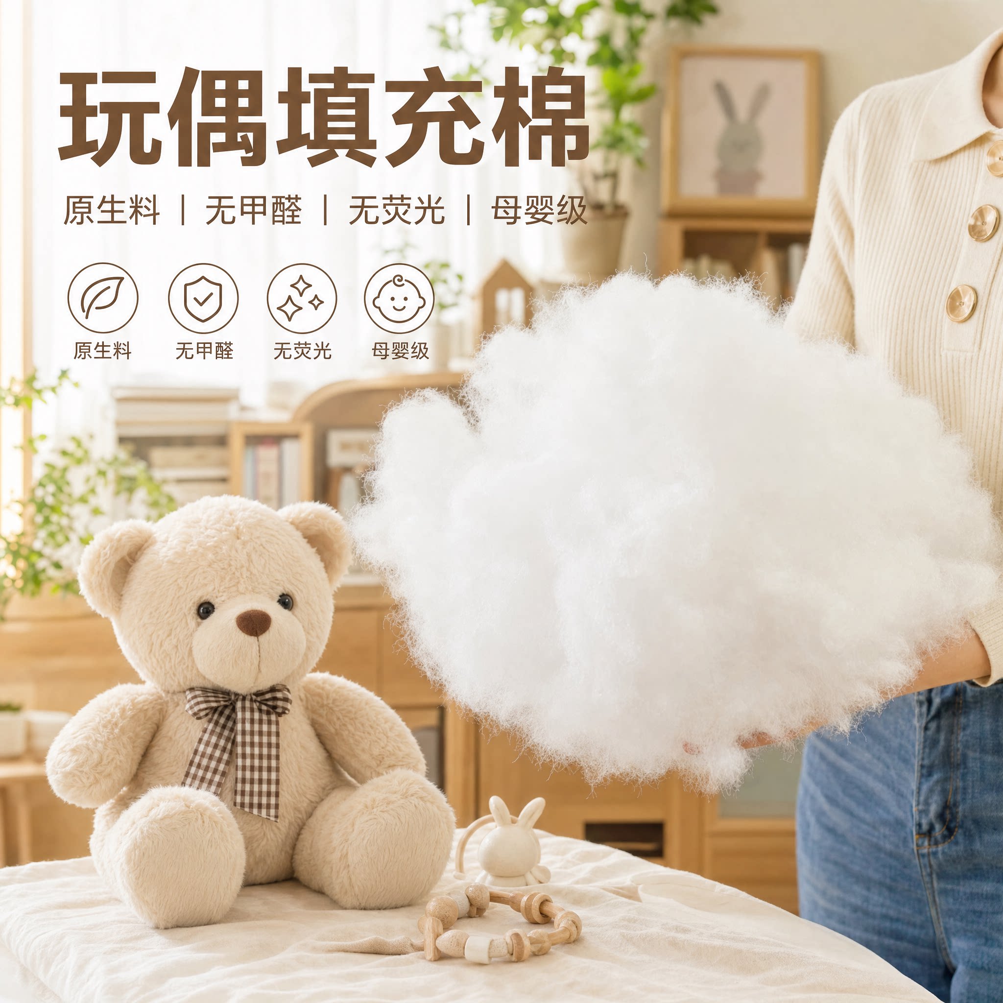 聚梦坊A类母婴级PP珍珠棉填充图片