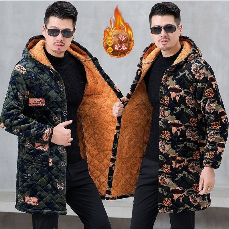 秋冬羽绒服罩衣加绒加厚加棉成人围裙长袖四川省工作服男迷彩大码,家庭/个人清洁工具,围裙,淘宝优惠券,粉丝福利购,淘宝优惠卷